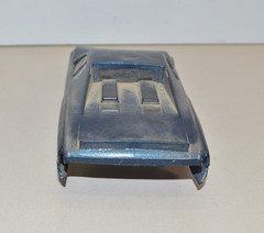 Vintage FERRARI 512BB Model Car Body 1/24 Scale Junkyard Parts Custom Fodder