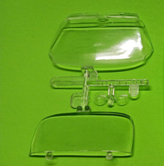 Revell 1970 70 Pontiac Firebird 1/24 Clear Glass Windshield Head Light Lamp