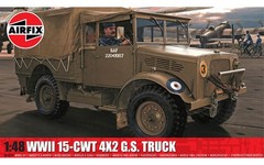 Airfix 1/48 WWII 15-cwt 4×2 G.S. Truck Model Kit A03313A