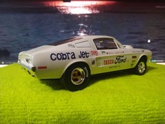 68 1968 Mustang 1/25 Cobra Jet Waterslide Decal Sheet Tasca FORD Bill Lawton