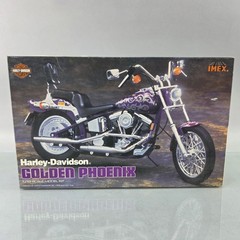 IMEX Harley Davidson Golden Phoenix Chopper 1/12 Motorcycle Model Kit 472 OPEN