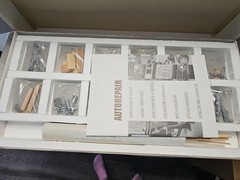 *RARE* Vntg 1980’s -90’s Constructo Auto Repair Diorama 1:18 Garage Model Kit