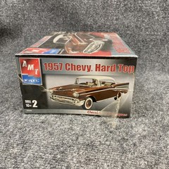 AMT ERTL 1957 Chevy Hard Top Model Kit 1:25 Scale Skill 2 NEW Sealed Box