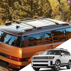 Snailfly 265 lbs Lockable Roof Rack Cross Bars Fit for Hyundai Santa Fe