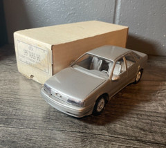 1989 Ford Taurus SHO Silver Promo Model 6054 ERTL Light Metallic Titanium