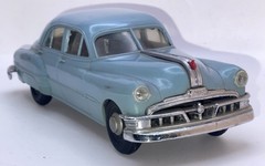 AMT 1951 Pontiac Chieftain Eight Sedan 1/26 Wind-Up Promo LIGHT BLUE/GRAY VF+