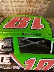 VTG Dale Jarrett #18 1:24 Interstate Batteries Chevrolet Lumina NASCAR W/Stand