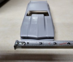 1/24 scale resin 3d printed 1969 Chevy Chevelle Pro Mod drag body model slot car