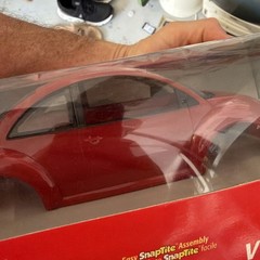 Revell 1:24 Predecorated VW New Beetle Pro Finish Kit #85-1337 NIB