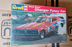 Revell Gene Snow’s Charger Funny Car 1/25 scale Factory Sealed Take a look
