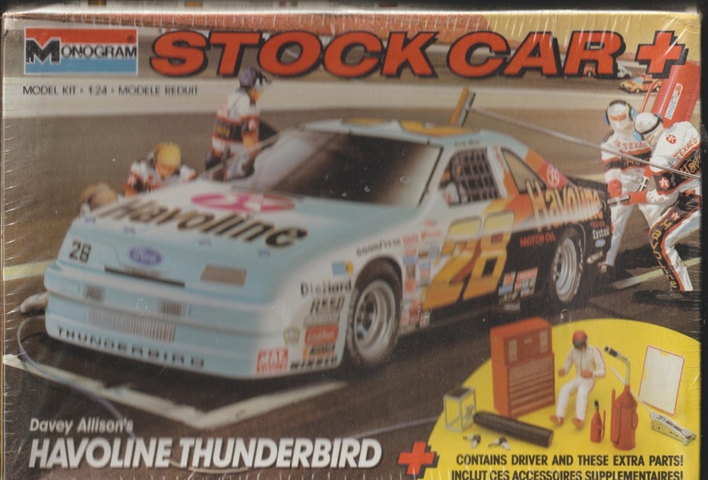 MONOGRAM – HAVOLINE THUNDERBIRD – STOCK CAR + – FACTORY SEALED