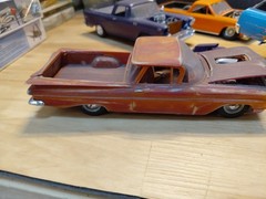Model Junkyard/parts Plastic Custom Vintage Car Lot Of 6 Custom Chevy Elcaminos