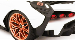 Lamborghini 1:18Race Car12Custom Built Concept Metal Body Model Carousel White24