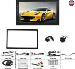 Android 13 Double Din Car Stereo Radio for 2007-2012 Nissan Sentra 7″ Touch