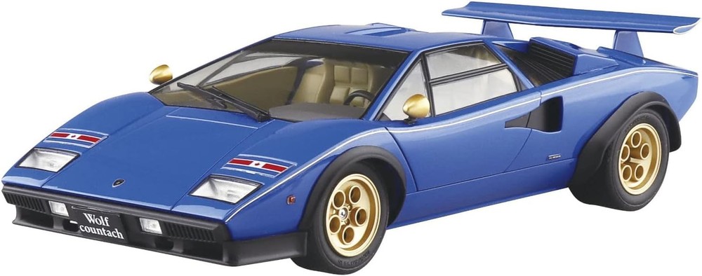 AOSHIMA The Supercar No.18 1/24 ’76 Wolf Countach Ver.2
