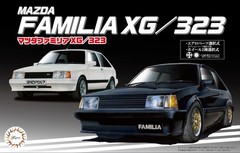 Fujimi ID-121 1/24 Scale Model Car Kit Mazda 323 BD Familia XG 3Dr Hatchback