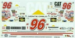Slixx 1230 #96 Caterpillar 1997-David Green Nascar decal