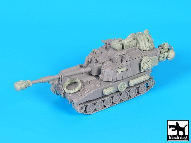 Black Dog 1/72 M109A6 Paladin Howitzer Stowage Accessories (Riich Models) T72111