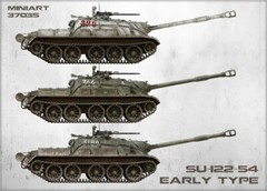 MiniArt 1/35 37035 Soviet SU-122-54 122mm Self-Propelled Gun (Early Type)
