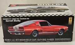 AMT 1:25 1967 Shelby Mustang GT-350 Model Car Kit #AMT834M/12