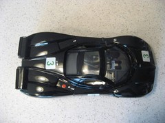 Testors Pagani Zonda C12 1:24 Scale Metal Model Kit – Assembled #3 Decals