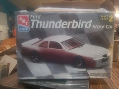AMT Ford Thunderbird Stock Car #6296 1:25 Model Kit Unbuilt Factory Sealed