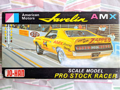 *SUPER RARE! *VINTAGE JO-HAN AMC JAVELIN AMX PRO STOCK RACER KIT **COMPLETE! #2