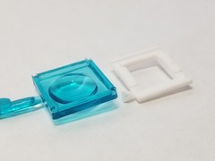 1977 Ford Van CUSTOM BLUE ROOF VENT from AMT 1:25 Model Kit 1977 Econoline