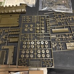 VTG Nitto Craft US Army M8A1 Tractor Cargo 1/35 Scale Model Kit