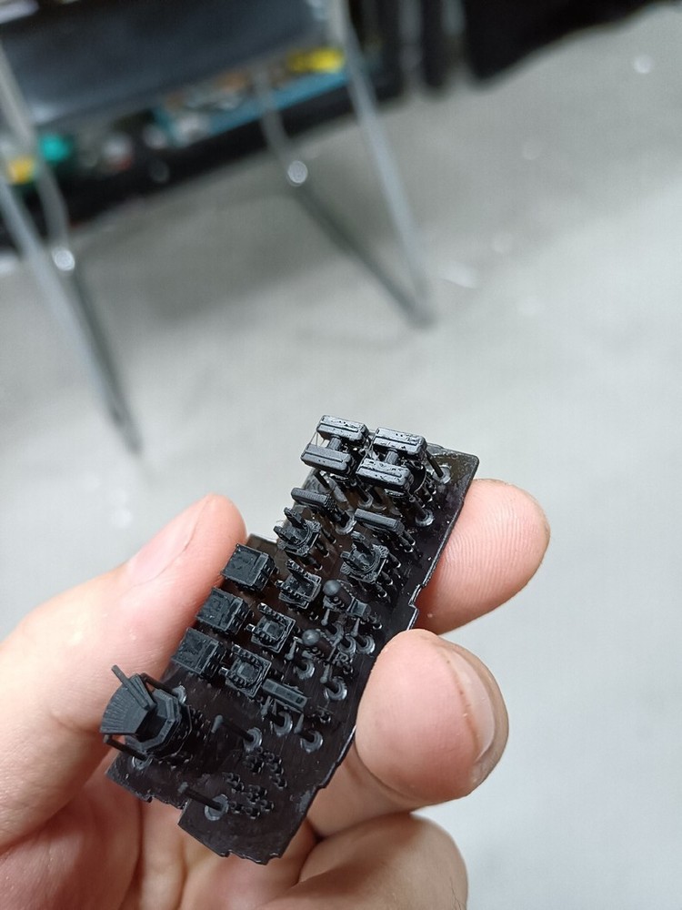3D Printed 1/350/ 700 United States Navy Active weapons Unpainted