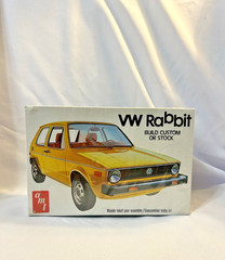 AMT VW Rabbit Custom or Stock model kit NEW in FACTORY SEALED BOX-RARE!!!