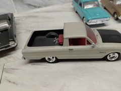 Model Junkyard/parts Plastic ,Nice Custom Race Car Lot Of 4 Ford Rancharo/pickup