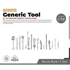 SSMODEL SS872868 1/72 Model Upgrade Parts Generic Tool