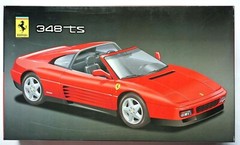 FUJIMI 1/24 Ferrari 348 ts real sports car RS-61 scale model kit