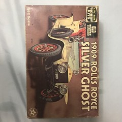G~Life-Like Hobby Kit 1909 Rolls Royce Silver Ghost Model Car Complete Open Box