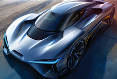 1:12Race Car24Le Man Racing Custom Built HyperCar Nio Ep9Concept18Carousel Model