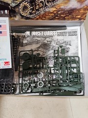 Academy Hobby Model Kits 1/35 Scale U S M3A1 Stuart Light Tank 1398 NEARLY BUILT
