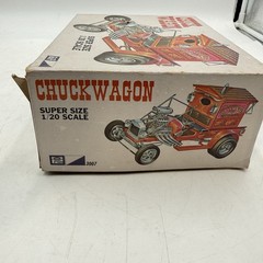 1960`S MPC “CHUCK WAGON” SHOW ROD ORIGINAL 1/20 MODEL KIT 99% Complete Box
