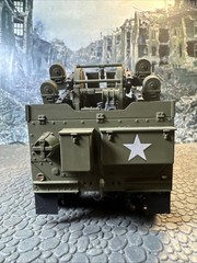 Built 1/35 M16 AA Half-Track Multiple Motor Carriage Anti-Aircraft !!
