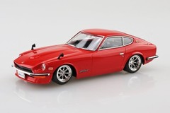 Aoshima 1/32 Model Car Snap Kit 15CU-RD Nissan S30 240Z Fairlady Z Custom (Red)