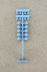 ABS-LIKE 3D RESIN PRINTED 1/32 DRAG STRIP CHRISTMAS TREE FOR DIORAMA