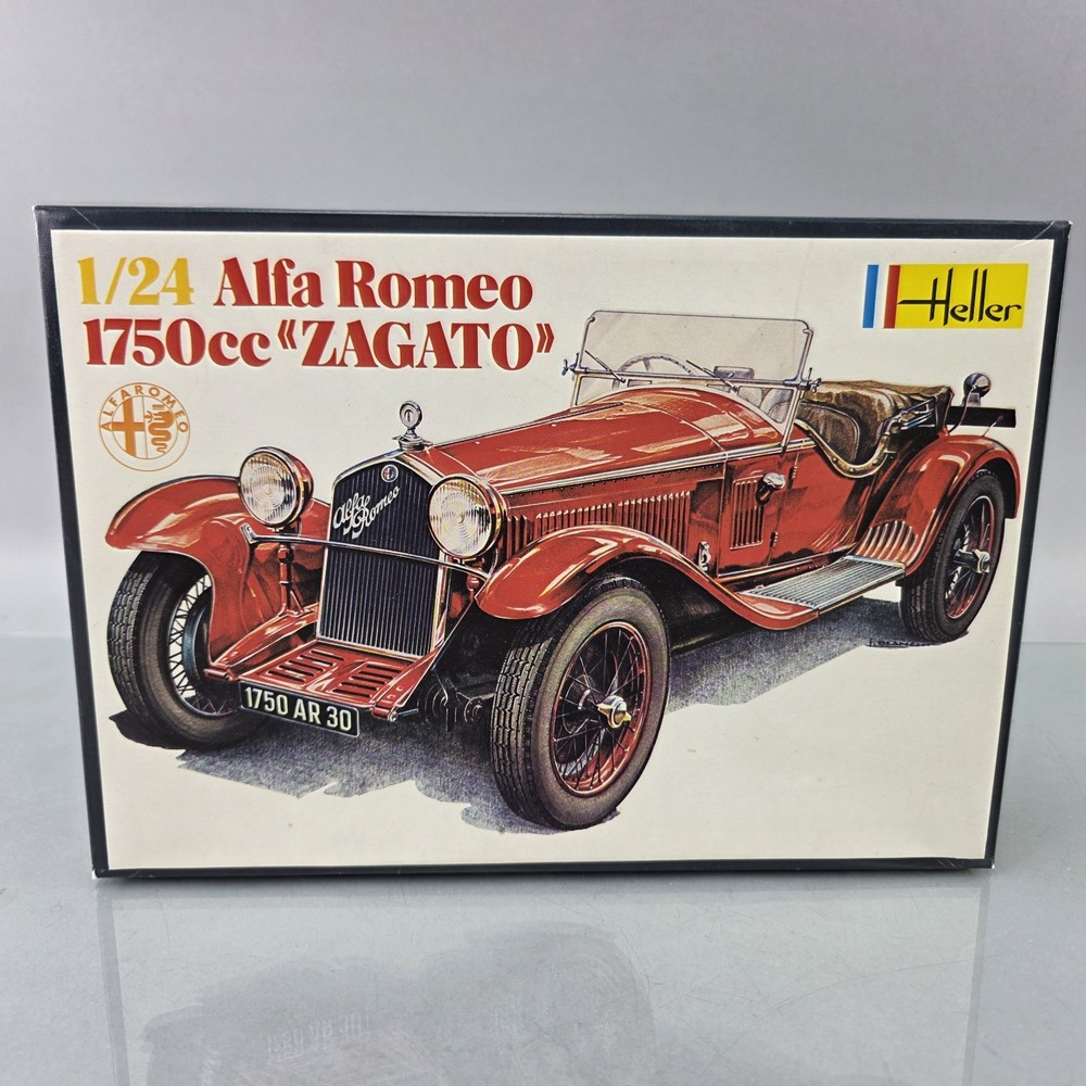 Heller 715 1/24 Alfa Romeo 6C 1750cc Grand Sport Zagato Model Kit SEALED BAGS