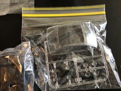 ESCI/ERTL Cystal Ford Ecort RS 1800 Rally Car 1/24 Kit, New, Parts Sealed in Box