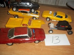 Model Car Junkyard/Parts Lot Salvage Built Plastic Models #13