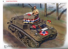 1/35 US M1A1 / M2 (Combat Car or Lt Tank) PATTON’s Tank Interwar Series