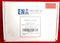 ENA 1 Curved Boot Ignition Coil Pack Compatible with Ford Lincoln Mercury