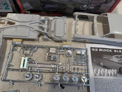 Lot of 2 AMT 62 Buick Electra 225 & Monogram 86 Chevy Monte Carlo SS Model Kits