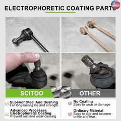 SCITOO 12pcs Suspension Kit For 2007-2012 For Hyundai for Elantra w/Suspension