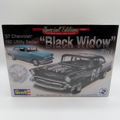 2009 Revell Black Widow Special Ed 1/25 Scale ’57 Chevy 150 Utility Sedan