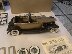 Hubley Classic Metal Kit 1/18 Scale Model SJ Duesenberg #4864 Vintage